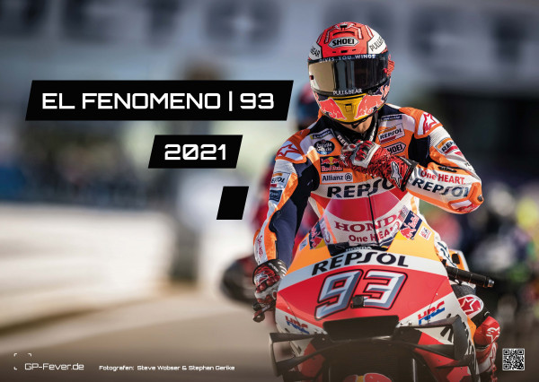 EL FENOMENO | 93 - Marc Marquez - 2021 - Kalender - Format: DIN A3 | MotoGP